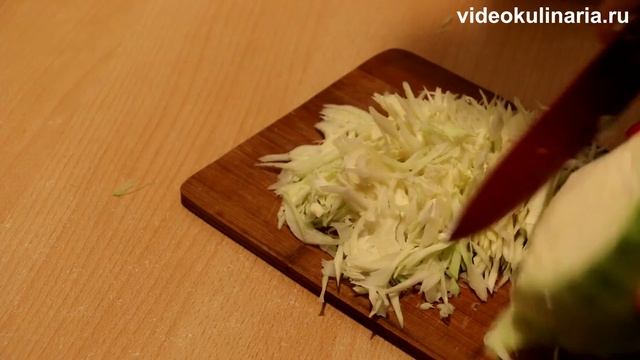 Рецепт - Постный капустный пирог от videokulinaria.ru смотреть онлайн