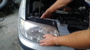 Как снять фару в хендай матрикс(hyundai matrix)