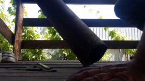 Отрезаем круглую трубу под любым углом - Русский способ.