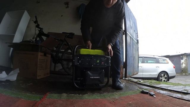 Kraft&Dele KD135 2000 W. Перший запуск генератора.#генератор смотреть онлайн