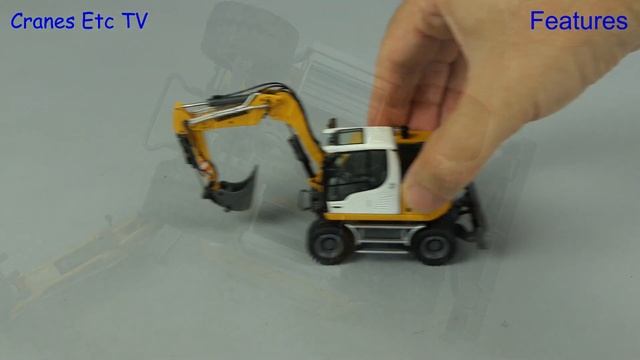 NZG Liebherr A 910 Compact Wheeled Excavator by Cranes Etc TV смотреть онлайн