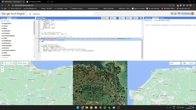Extract and Download Raster Values as CSV in Earth Engine смотреть онлайн