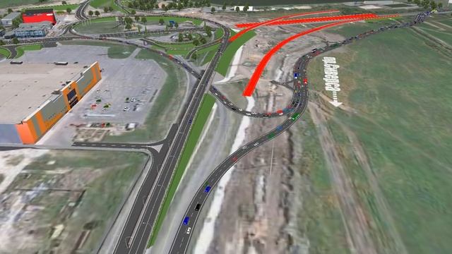 Моделирование транспортных потоков: Южный подъезд к Ростову-на-Дону смотреть онлайн