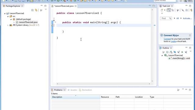 07x - Learn Java - Exercise 1 - Compiling Java Code смотреть онлайн