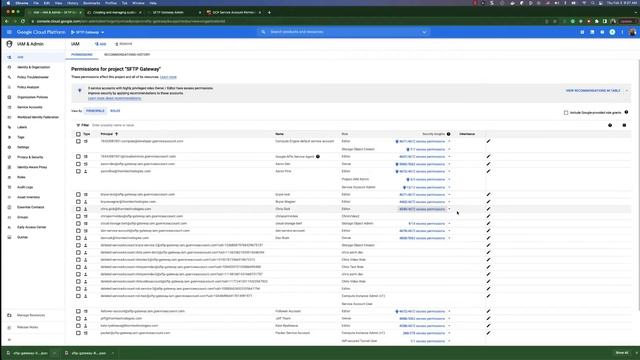 How to set up service account permissions for Google Cloud Storage in SFTP Gateway смотреть онлайн