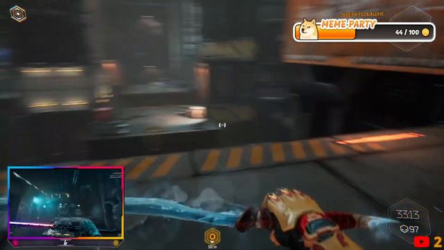 Ghostrunner // игра гонка