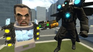 Скибиди Туалет, новая версия  c G-MAN и Камерамен