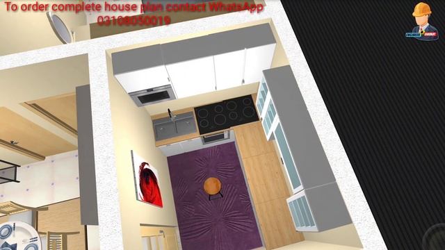 24x42 House Plan 2BHK || 1000 Sqft Ghar Ka Naksha || مرلے گھر کا نقشہ 4 || Small House Design смотреть онлайн