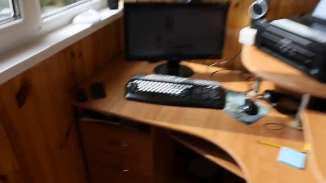 Рабочий кабинет на балконе.Как утеплить балкон и превратить его в рабочий кабинет. смотреть онлайн