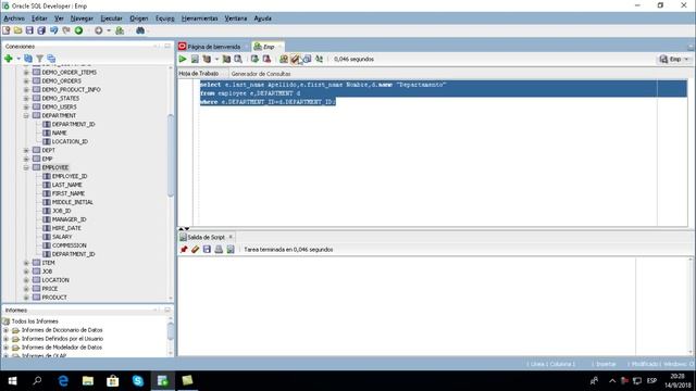 Consultas de 2 o mas tablas - Join - alias de tablas - alias de columna - plsql Oracle - Clase 7 смотреть онлайн
