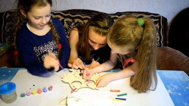 Часы сова своими руками. Owl Clock with our hands смотреть онлайн