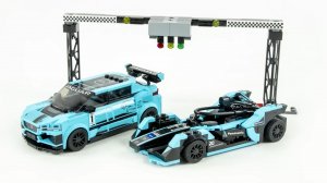 ЛЕГО Гоночные машины Формулы Е | 516 деталей | Быстрая сборка