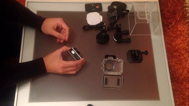 Denver AC- 5000W Action Cam WIFI Unboxing , Vorschau смотреть онлайн