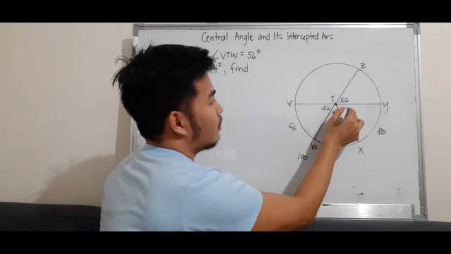 Math 10 | Central Angle and Its Intercepted Arc | Tagalog смотреть онлайн