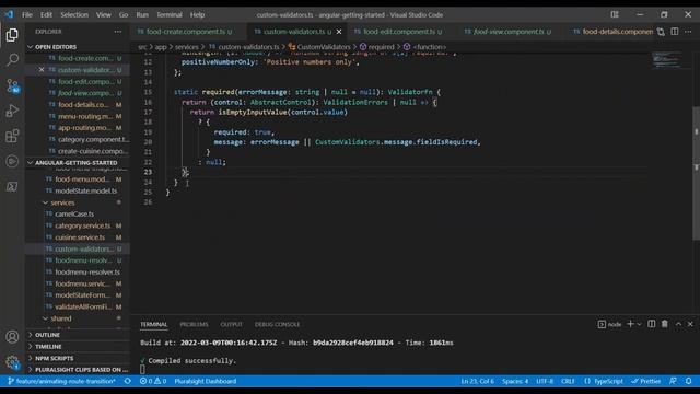 Angular Reactive forms Custom Validators & Custom Validation messages | Angular | Learn Smart Codin смотреть онлайн