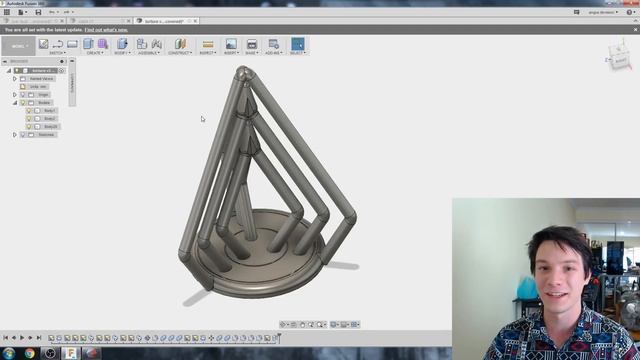 Exporting STL files in Fusion 360 - Single, multiple bodies and dual extrusion! смотреть онлайн