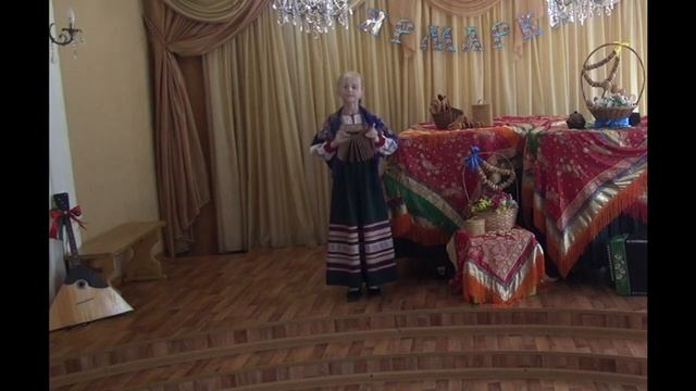 Голос Родины Виденина Вера, народное пение "В огороде бел козел" , шуточная песня смотреть онлайн