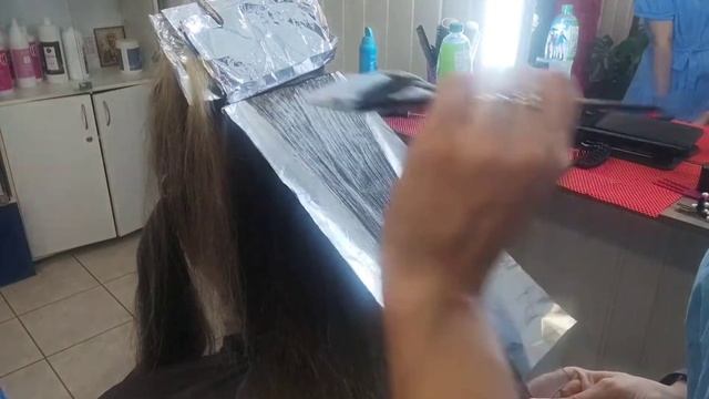 Окрашивание волос.СЛАЙСЫ. смотреть онлайн