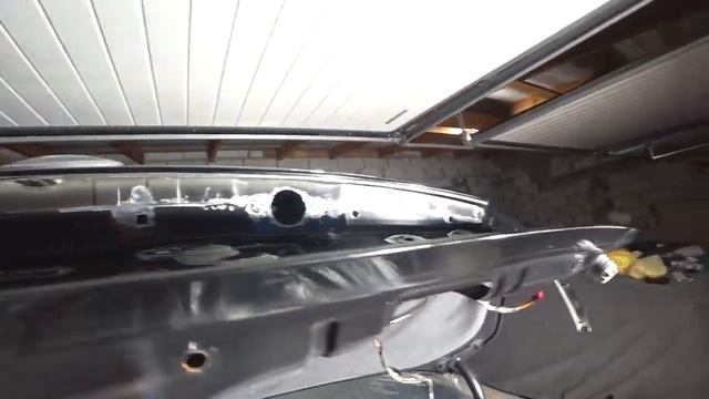 Ремонт крышки багажника BMW E66 750Li. Антикор. Dinitrol ML