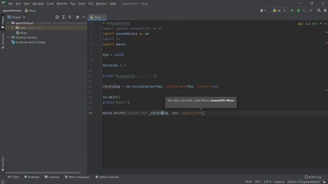 python Speech Recognition without PyAudio | by Ayush Dubey. смотреть онлайн