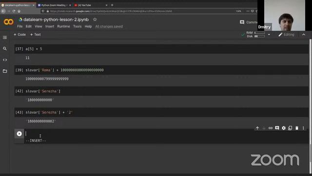 PYTHON ЗАНЯТИЕ 2  ДМИТРИЙ БЕЛЯЕВ  DATALEARN