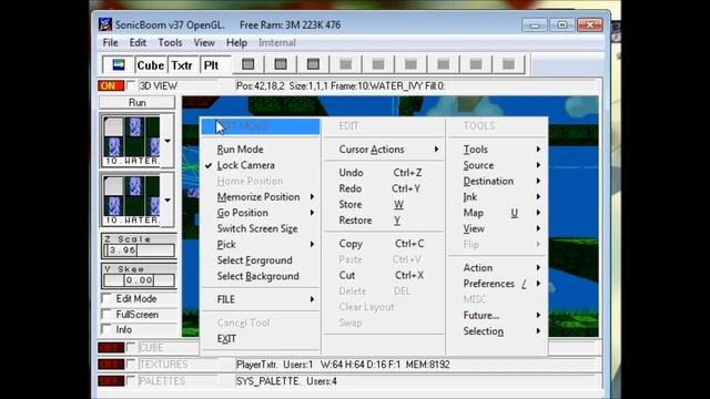 Sonic X-treme Level Editor - Modern Windows + OpenGL port смотреть онлайн