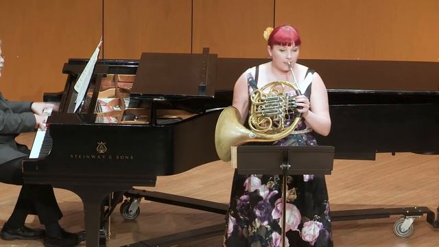 Gliere hornconcerto op 91 1. Allegro - Emma Wahlström смотреть онлайн