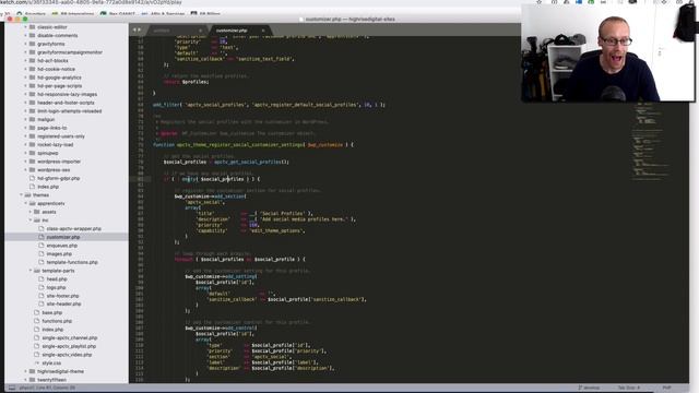 Extensible WordPress development: Using the Customizer for social profiles смотреть онлайн