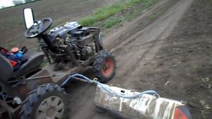 Гербицидная штанга для трактора удочка для сада Гербицидный опрыскиватель самодельный..