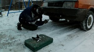 Оторвала краб на ваз 2109 часть 1