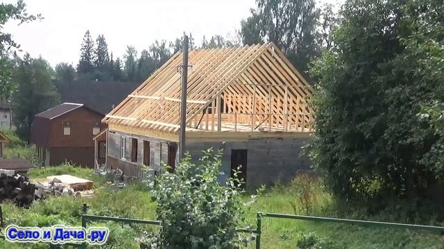 Капитальный ремонт частного дома после пожара (в том числе крыши дома) смотреть онлайн