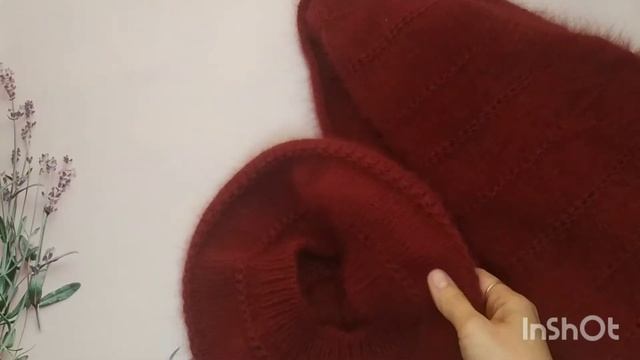 Три готовые работы Джемпер, берет и платок из пуха норки Процессы и планы смотреть онлайн