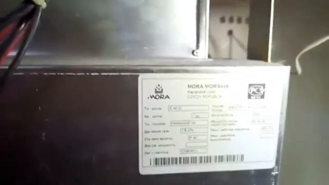 промывка чешского напольного газового котла Mora Moravia смотреть онлайн