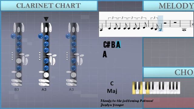How to play This is Home by Cavetown on Clarinet (Tutorial) смотреть онлайн