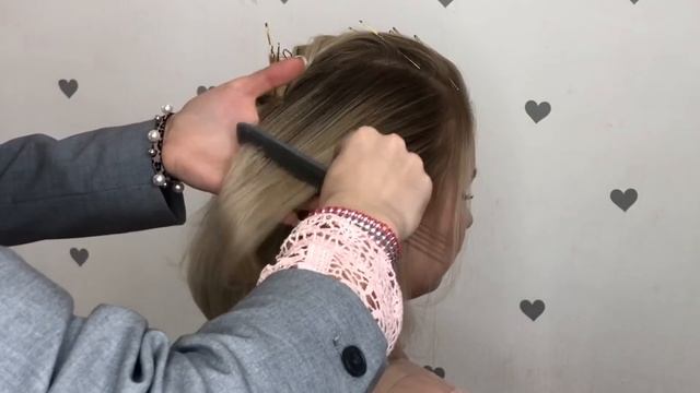 ПРОСТАЯ ПРИЧЕСКА НА КОРОТКИЕ ВОЛОСЫ | HAIR TUTORIAL SHORT HAIR смотреть онлайн