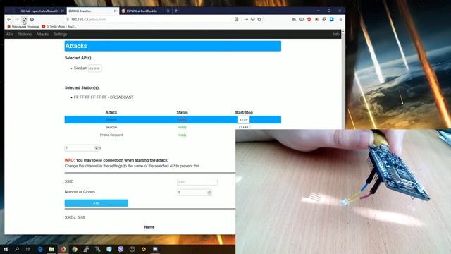 Deauth Detector (детектор WiFi Jammer). Сканер атак на WI-Fi смотреть онлайн