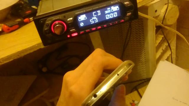 Sony Cdx-gt300 + 15ас-225 + микрофоны Sony Z3 Compact