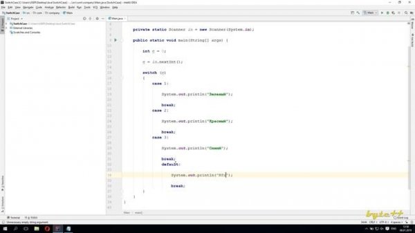 Java. Switch Case. Урок 7