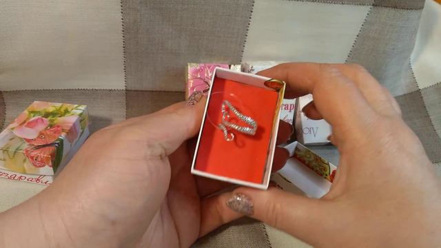 Супер!!! Нарядные коробочки для милых колечек.🎆🎆🎆🎁🎁🎁🎆🎆🎆 смотреть онлайн
