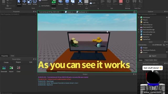 How to make a tv With a Video Frame on roblox studio смотреть онлайн