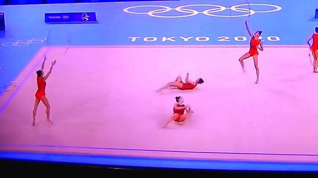 Bulgaria 3 Hoops and 2 Clubs AA Final - Olympic Games Tokyo 2020 #tokyo2020 #rhythmicgymnastics смотреть онлайн