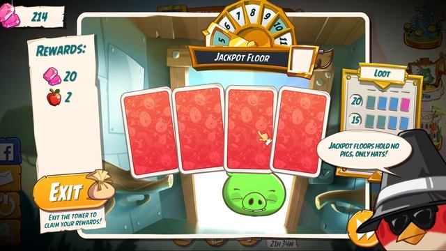 how to win in a TOWER OF FORTUNE in angry birds 2..!!!100% trick смотреть онлайн