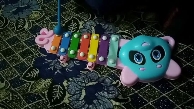 Xylophone with color name | Xyloppone sound |Baby Fun Play Xylophone Toys смотреть онлайн