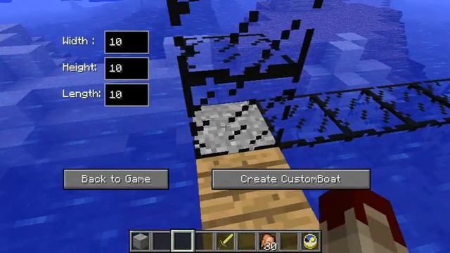 Minecraft Mods - CUSTOM BOAT Mod ! Build Ship in Shipyard ! смотреть онлайн