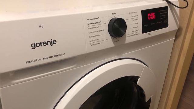 Отзыв о стиральной машине Gorenje WHE72SFS смотреть онлайн