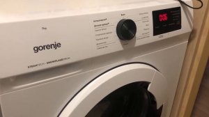 Отзыв о стиральной машине Gorenje WHE72SFS