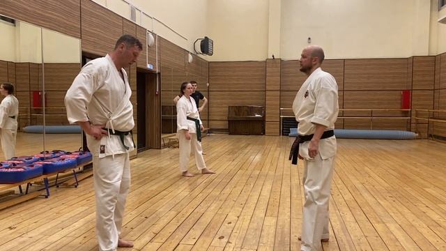 Ката Сандзюго на тренировке #каратэ #окинава #романгрузинов смотреть онлайн