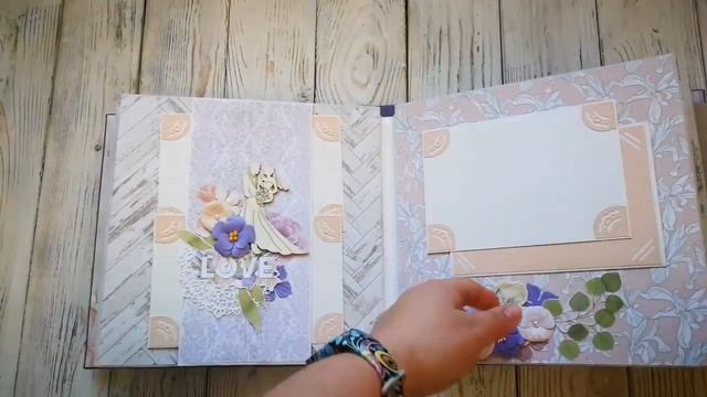 Свадебный альбом из коллекции бумаги Фабрика
декору 