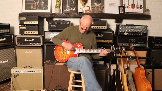 '96 Gibson Les Paul Standard Premium Plus Quilt | Review & Demo! смотреть онлайн