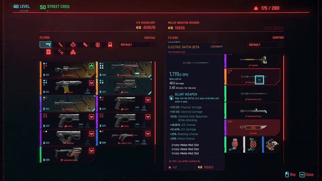Cyberpunk 2077 - Best Unique LEGENDARY MELEE Weapons you can buy (Make your game more fun) смотреть онлайн